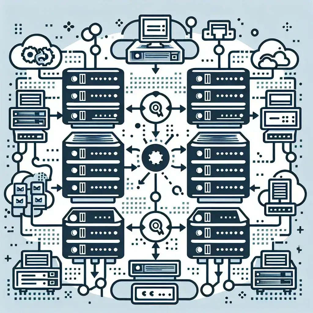 What are shared hosting server clusters?