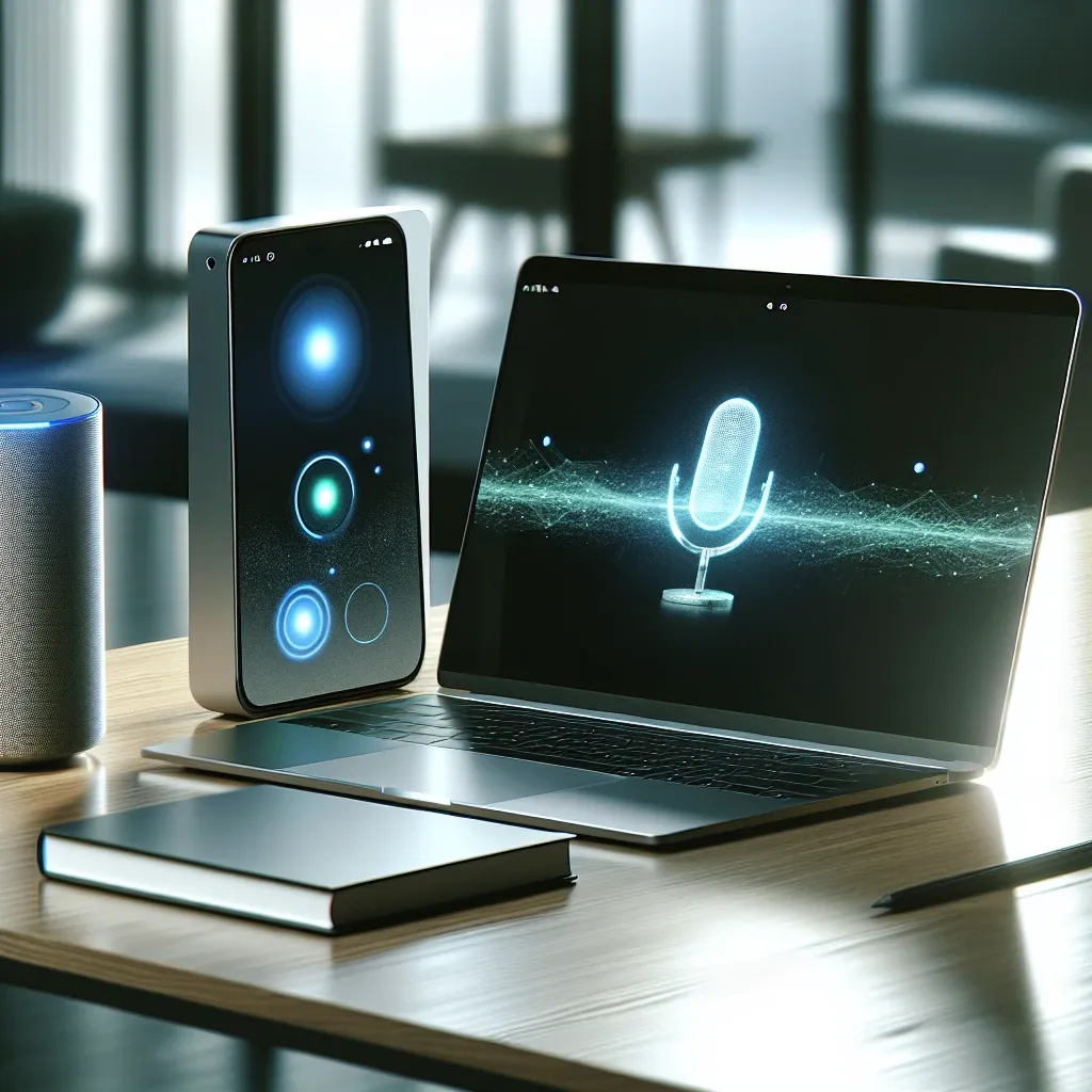 How do laptops with hardware-level voice assistants differ from software-based ones?
