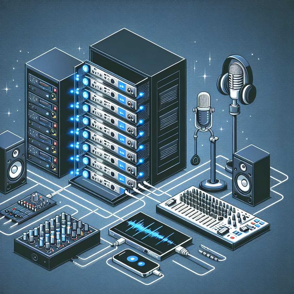 How do I set up an audio streaming server?