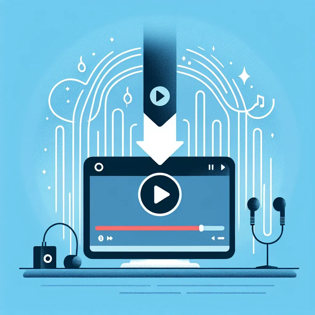 "Person using a YouTube to MP3 converter tool on a laptop, showcasing the process of downloading audio from YouTube videos for free."