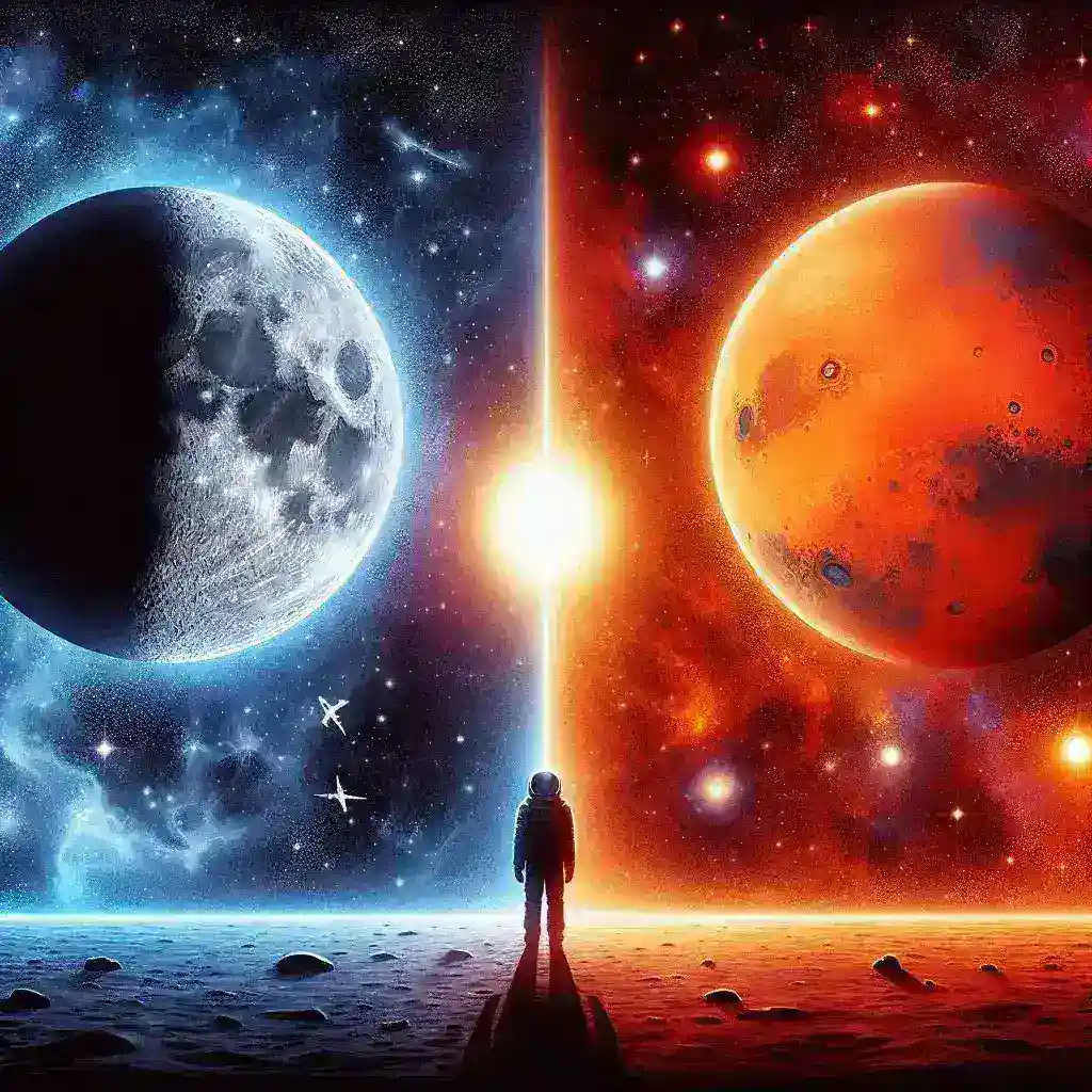 Moon vs. Mars: The Ongoing Debate on Prioritizing US Space Exploration Missions